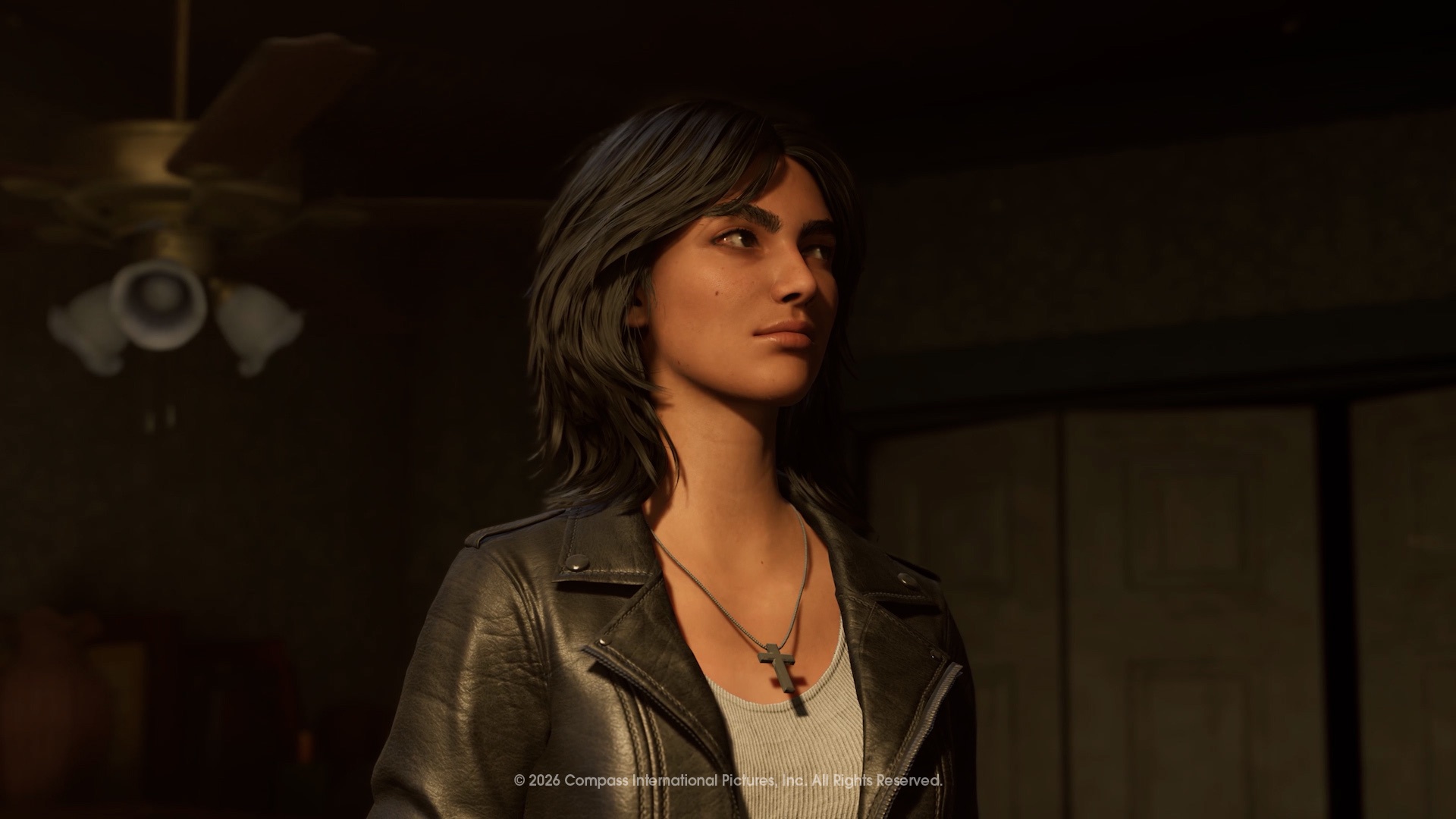 Official Halloween: The Game screenshot — Rachel Calahan, a Hero of Haddonfield, in multiplayer