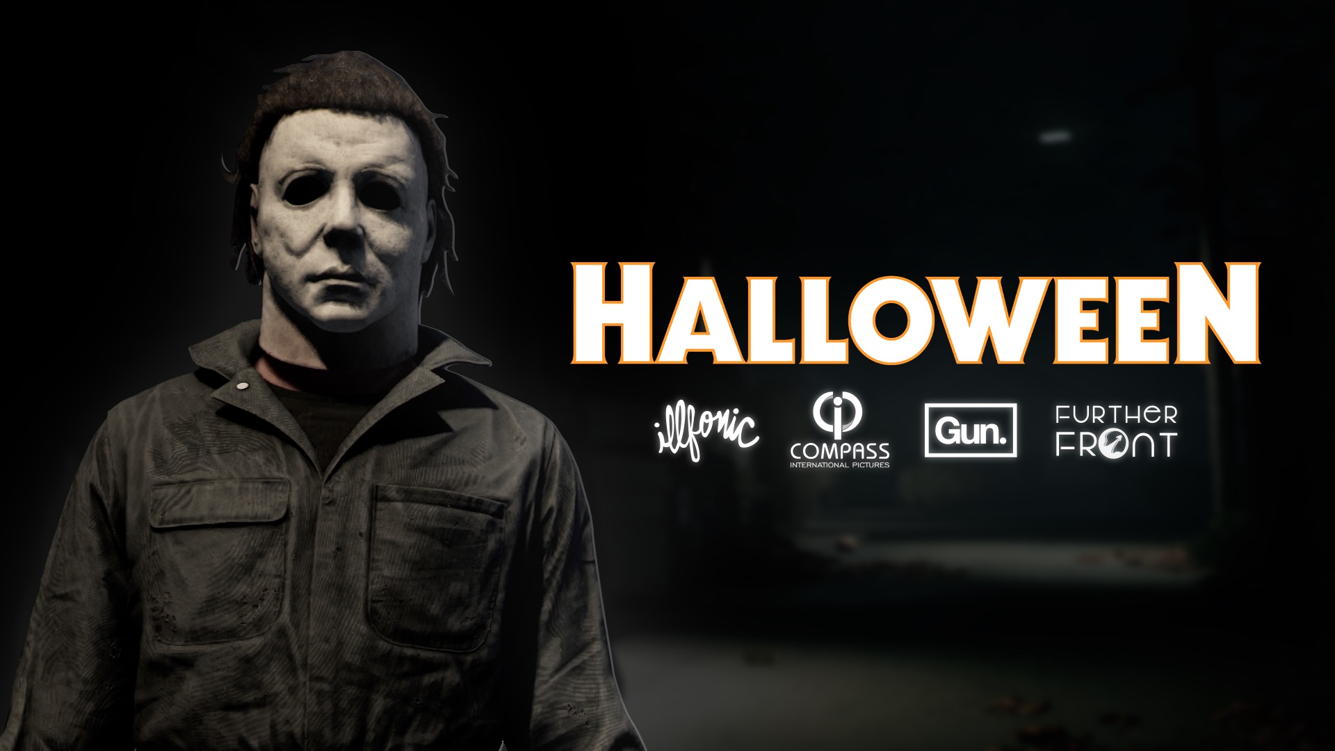 Official Halloween: The Game key art from the Extended First Look trailer