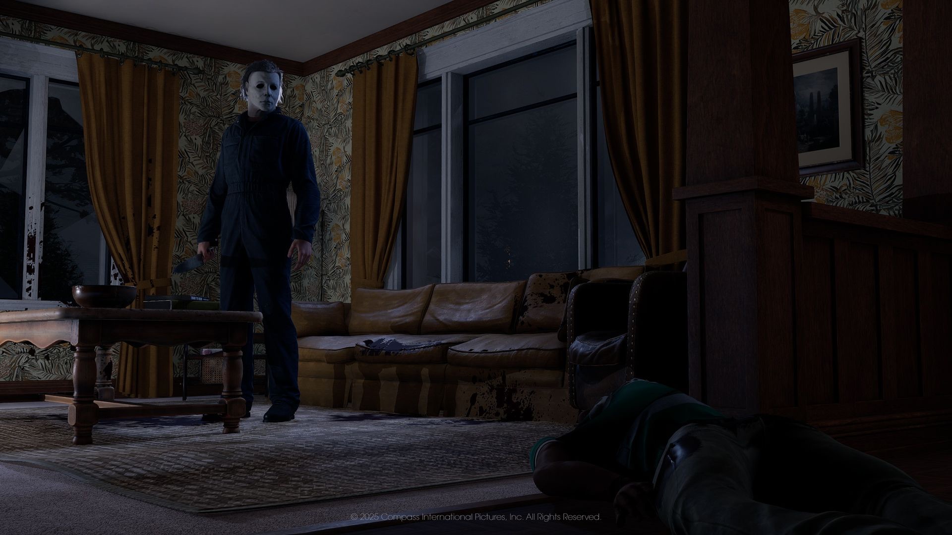 Official Halloween: The Game screenshot — Michael Myers in gameplay