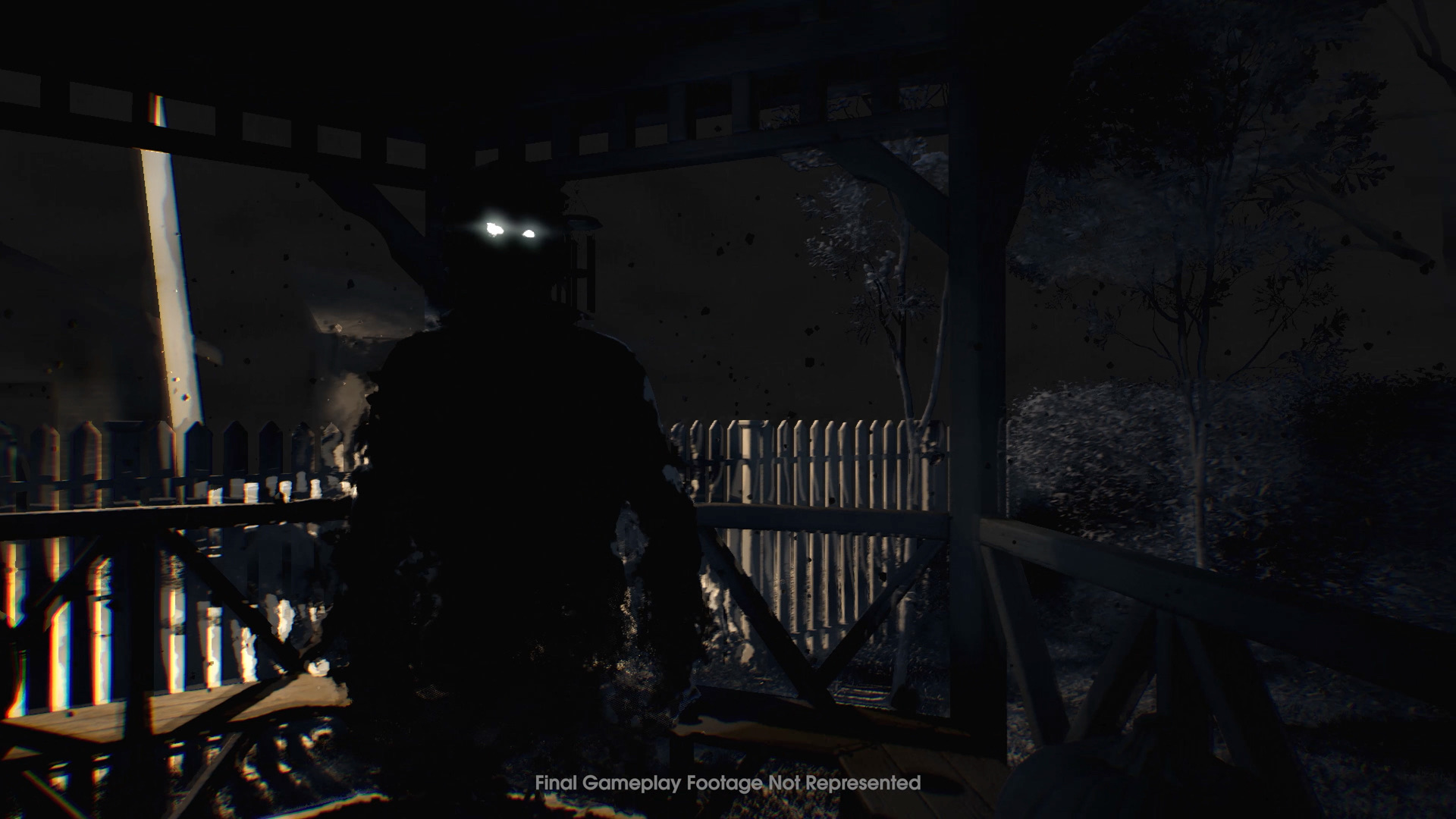 Official Halloween: The Game screenshot — Michael Myers emerging through Shape Jump