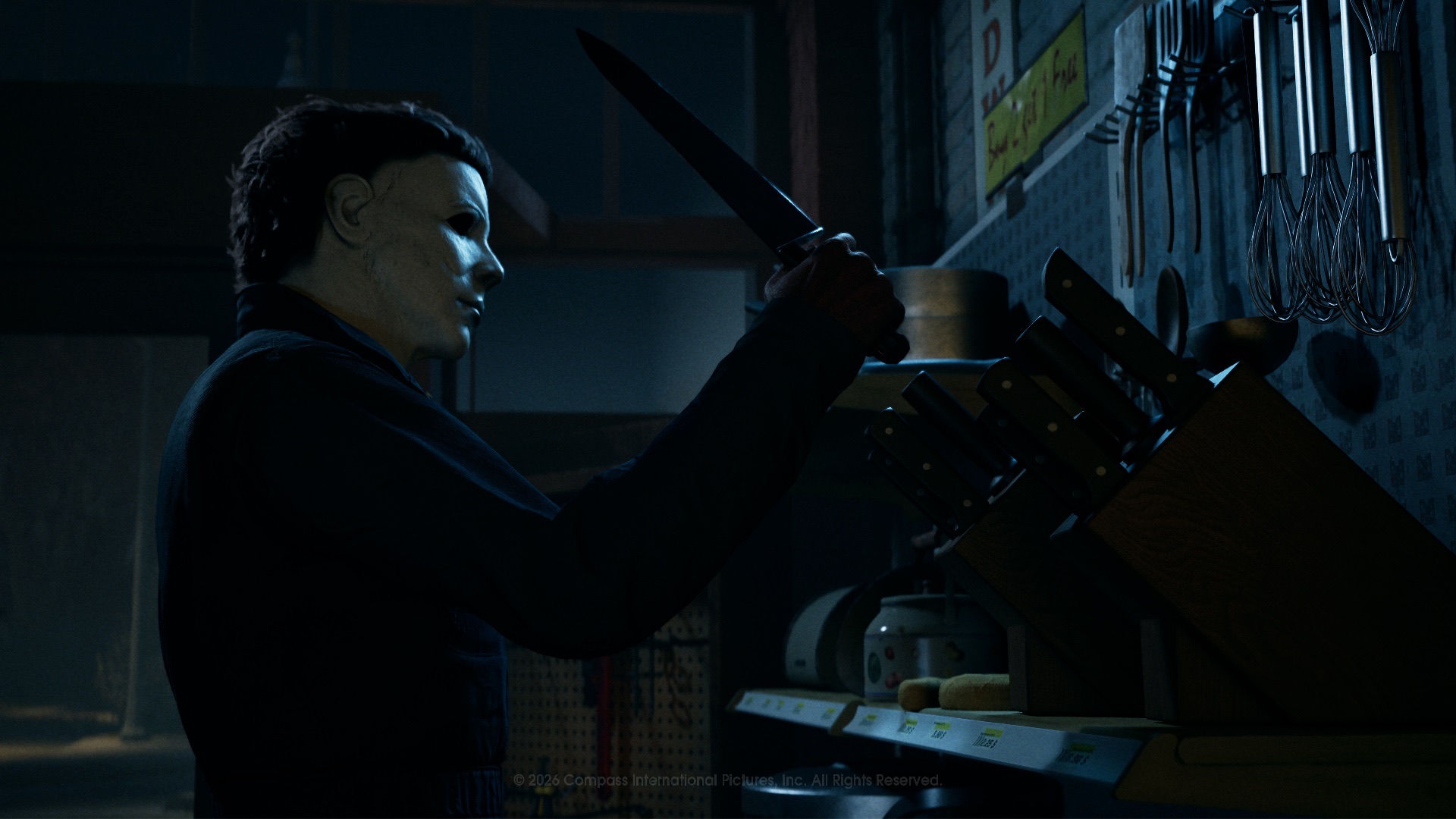 Official Halloween: The Game screenshot — the singleplayer story mode as Michael Myers